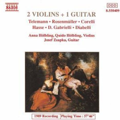 Musik für 2 Violinen &amp; Gitarre Vol.1, CD