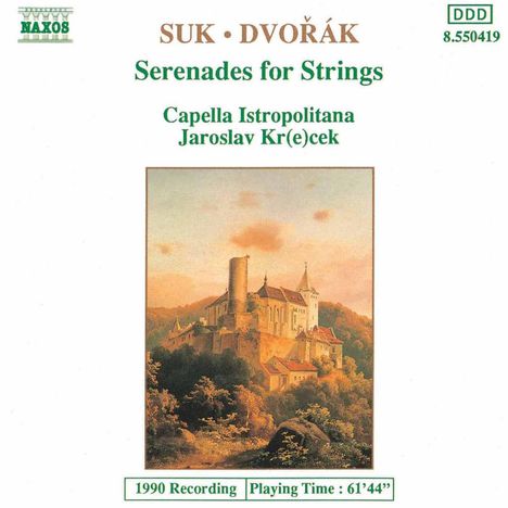 Josef Suk (1874-1935): Serenade für Streicher op.6, CD