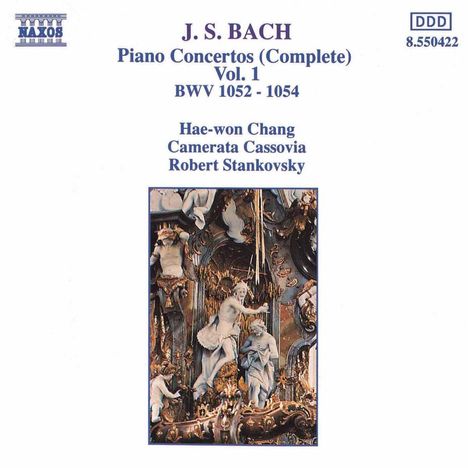 Johann Sebastian Bach (1685-1750): Klavierkonzerte BWV 1052-1054, CD