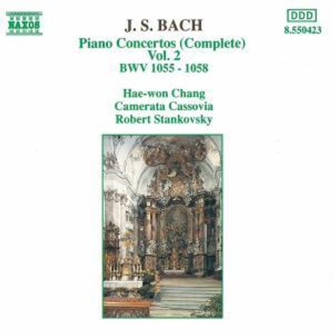 Johann Sebastian Bach (1685-1750): Klavierkonzerte BWV 1055-1058, CD