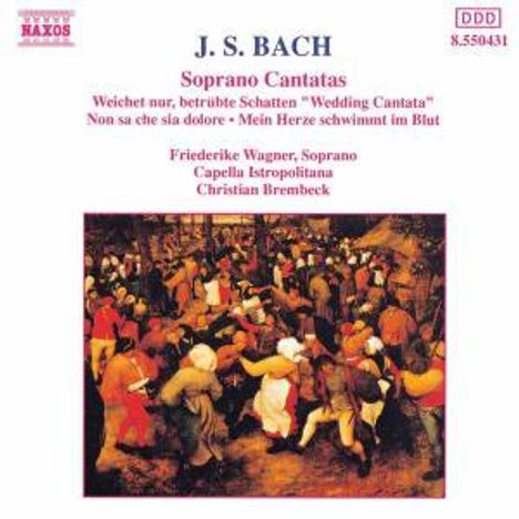 Johann Sebastian Bach (1685-1750): Kantaten BWV 199,202,209, CD