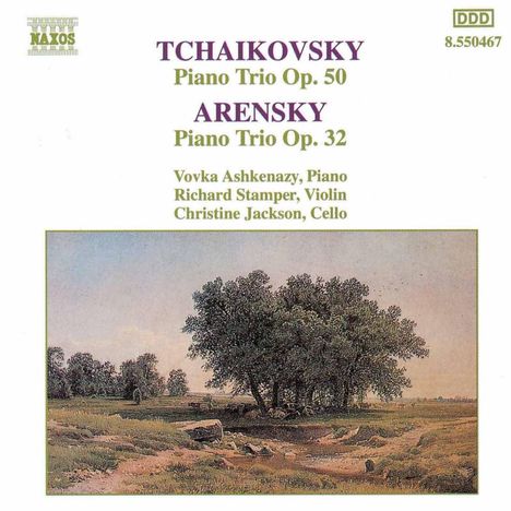 Anton Arensky (1861-1906): Klaviertrio Nr.1 op.32, CD