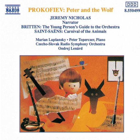 Benjamin Britten (1913-1976): The Young Persons Guide to the Orchestra, CD