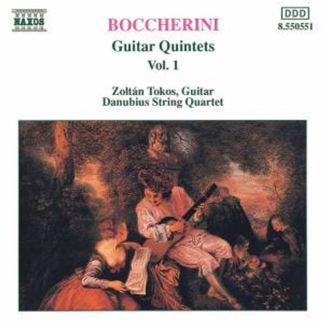 Luigi Boccherini (1743-1805): Gitarrenquintette Nr.1-3 (G.445-447), CD
