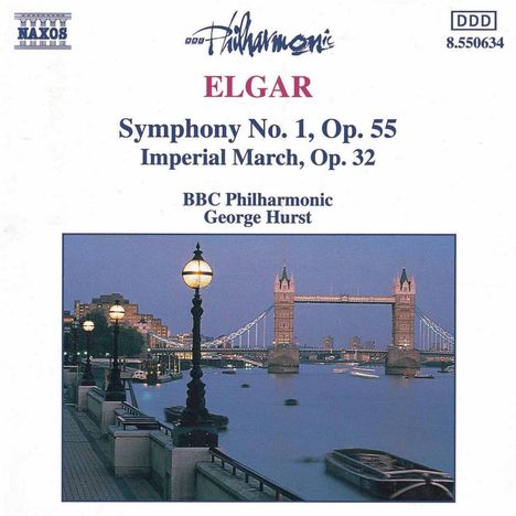 Edward Elgar (1857-1934): Symphonie Nr.1, CD