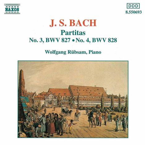 Johann Sebastian Bach (1685-1750): Partiten BWV 827 &amp; 828, CD