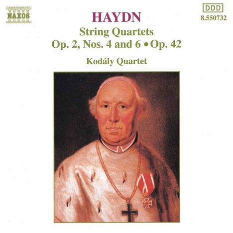 Joseph Haydn (1732-1809): Streichquartette Nr.10,12,43, CD