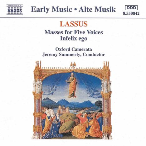 Orlando di Lasso (Lassus) (1532-1594): Missa "Entre vous filles", CD
