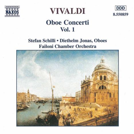 Antonio Vivaldi (1678-1741): Oboenkonzerte RV 450,452-454, CD