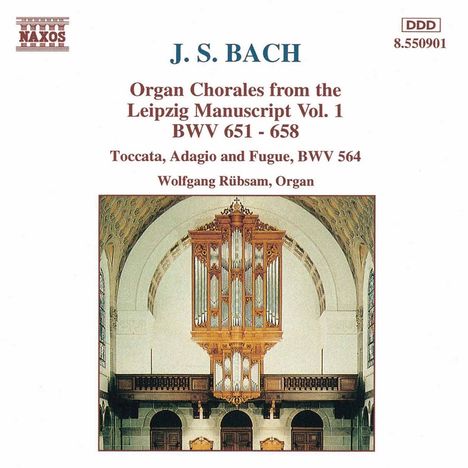 Johann Sebastian Bach (1685-1750): Choräle BWV 651-658, CD