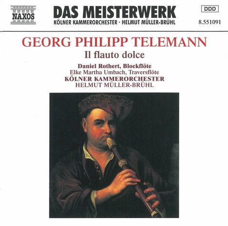 Georg Philipp Telemann (1681-1767): Blockflötenkonzerte C-Dur &amp; F-Dur, CD