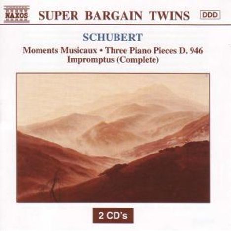 Franz Schubert (1797-1828): Moments Musicaux D.780, 2 CDs