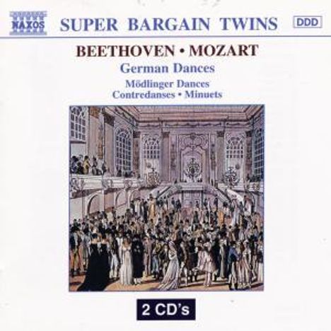 Ludwig van Beethoven (1770-1827): Mödlinger Tänze WoO 17 Nr.1-11, 2 CDs