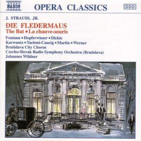 Johann Strauss II (1825-1899): Die Fledermaus, CD