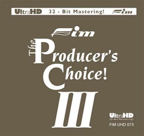 Producer's Choice III, CD