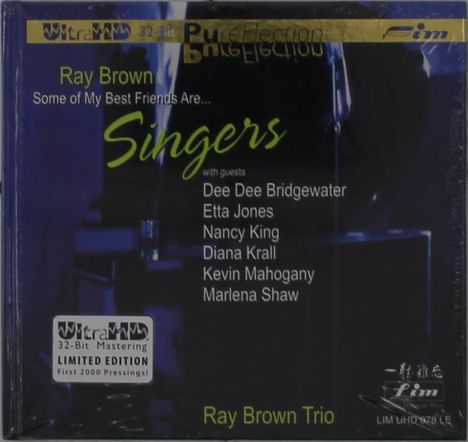 Ray Brown (1926-2002): Some Of My Best Friends Are Singers (UltraHD-CD), CD