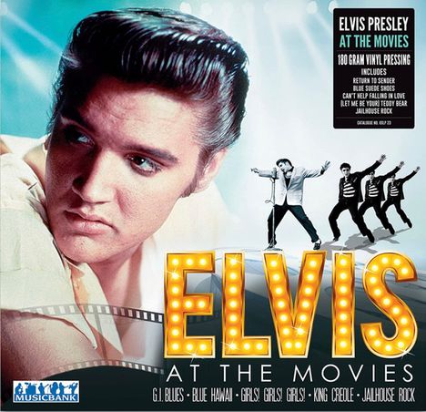 Elvis Presley (1935-1977): Elvis At The Movies (180g), LP