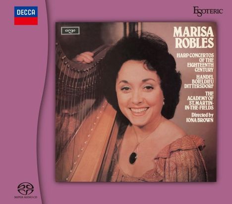 Marisa Robles - Harp Concertos of the Eighteenth Century, Super Audio CD