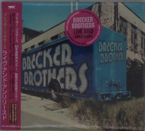 The Brecker Brothers: Live And Unreleased (Digipack), 2 CDs
