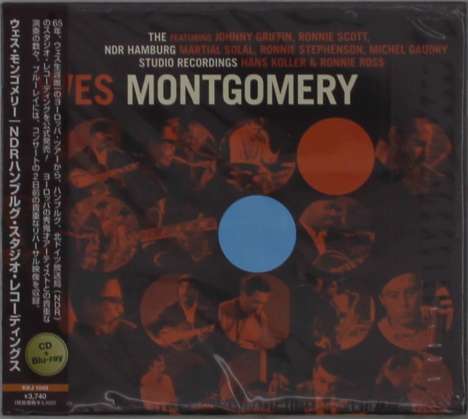 Wes Montgomery (1925-1968): The NDR Hamburg Studio Recordings (Digipack), 1 CD und 1 Blu-ray Disc