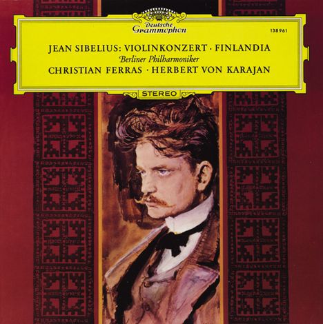 Jean Sibelius (1865-1957): Violinkonzert op.47 (120g), LP
