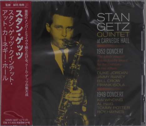 Stan Getz (1927-1991): At Carnegie Hall, CD