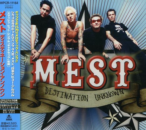 Mest: Destination Unknown +bonus, CD