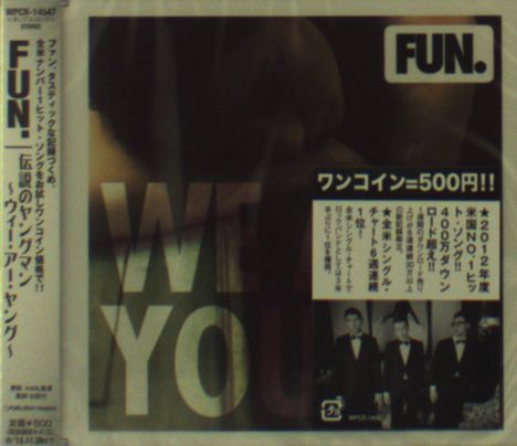 Fun.: We Are Young Feat. Janelle Monae, Maxi-CD