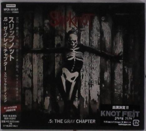 Slipknot: .5: The Gray Chapter (Special Edition) (Digipack), 2 CDs