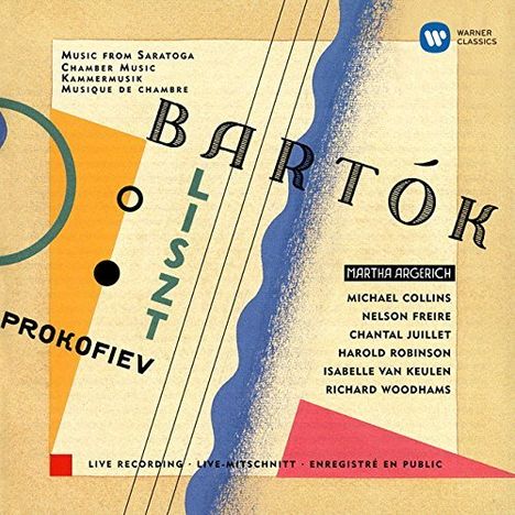 Bela Bartok (1881-1945): Kontraste für Klarinette,Violine &amp; Klavier, CD