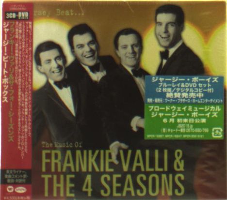 Frankie Valli: Jersey Beat: The Music Of Frankie Valli And The Four Seasons (3 CD + DVD), 3 CDs und 1 DVD