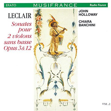 Jean Marie Leclair (1697-1764): Sonaten für 2 Violen op.3 Nr.1-6 & op.12 Nr.1-6, 2 CDs