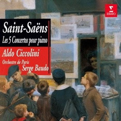 Camille Saint-Saens (1835-1921): Klavierkonzerte Nr.1-5, 2 CDs