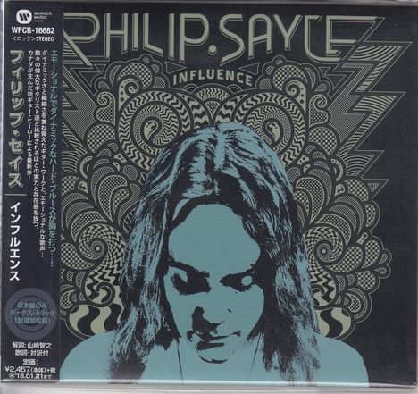 Philip Sayce: Influence (Digisleeve), CD