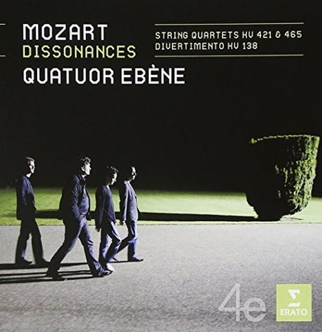 Wolfgang Amadeus Mozart (1756-1791): Streichquartette Nr.15 &amp; 19, CD
