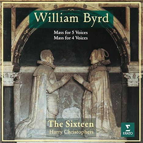 William Byrd (1543-1623): Mass for 4 Voices, 2 CDs