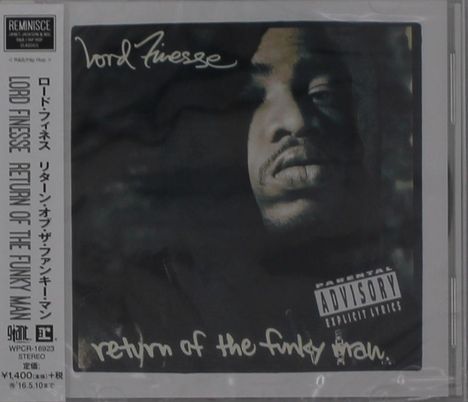 Lord Finesse: Return Of The Funky Man, CD