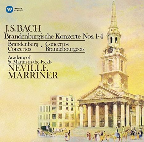 Johann Sebastian Bach (1685-1750): Brandenburgische Konzerte Nr.1-4, CD