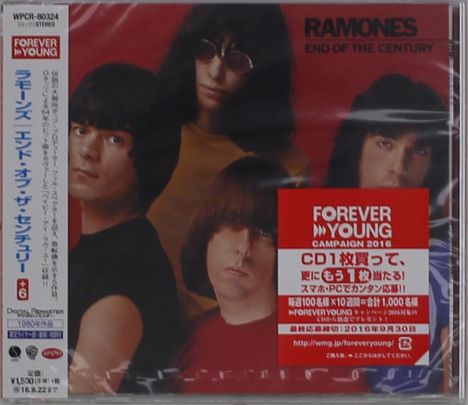 Ramones: End Of The Century (Expanded &amp; Remastered), CD