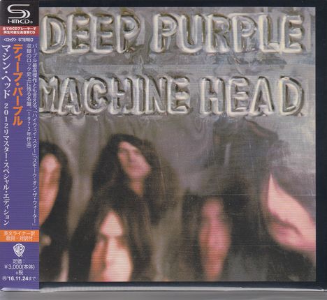 Deep Purple: Machine Head (40th-Anniversary-Edition)  (2 SHM-CD) (Digipack), 2 CDs