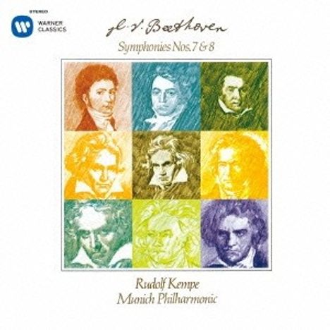 Ludwig van Beethoven (1770-1827): Symphonien Nr.7 &amp; 8, CD