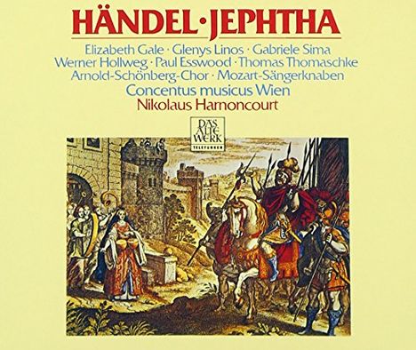 Georg Friedrich Händel (1685-1759): Jephta, 3 CDs