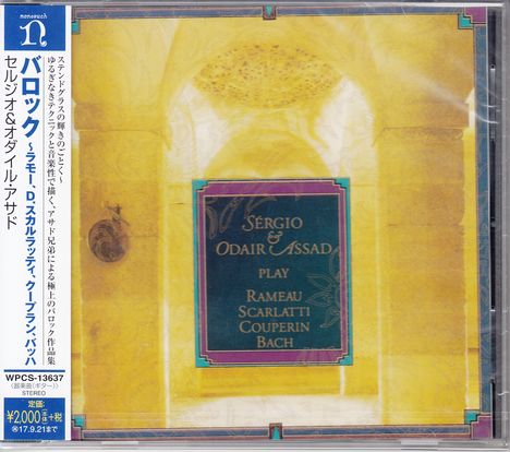 Sergio & Odair Assad play Rameau, Scarlatti, Couperin, Bach, CD