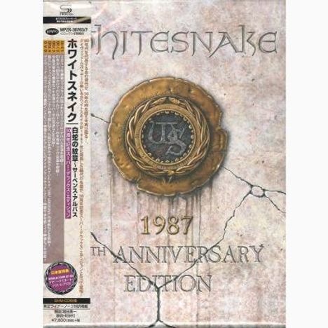 Whitesnake: Whitesnake: 1987 (30th Anniversary Edition) (4 SHM-CDs + DVD), 4 CDs und 1 DVD