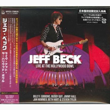 Jeff Beck: Live At The Hollywood Bowl (Digisleeve), 2 CDs