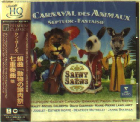 Camille Saint-Saens (1835-1921): Karneval der Tiere (Kammermusik-Version) (Ultimate High Quality CD), CD