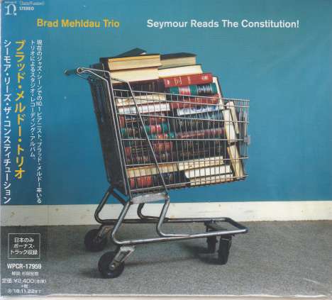 Brad Mehldau (geb. 1970): Seymour Reads The Constitution!, CD