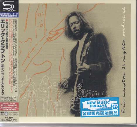 Eric Clapton (geb. 1945): 24 Nights: Orchestra (SHM-CD) (Digisleeve), 2 CDs und 1 DVD
