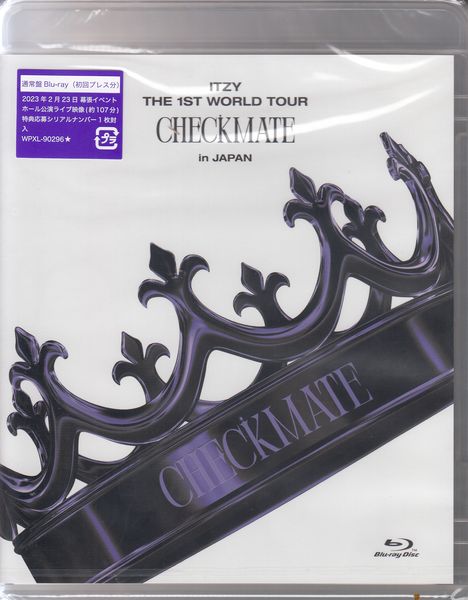 Itzy: The 1st World Tour (Checkmate) In Japan, Blu-ray Disc