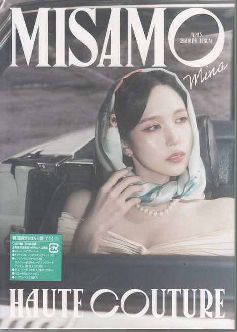 MiSaMo: 2nd Mini Album (Mina), 1 CD und 1 Buch